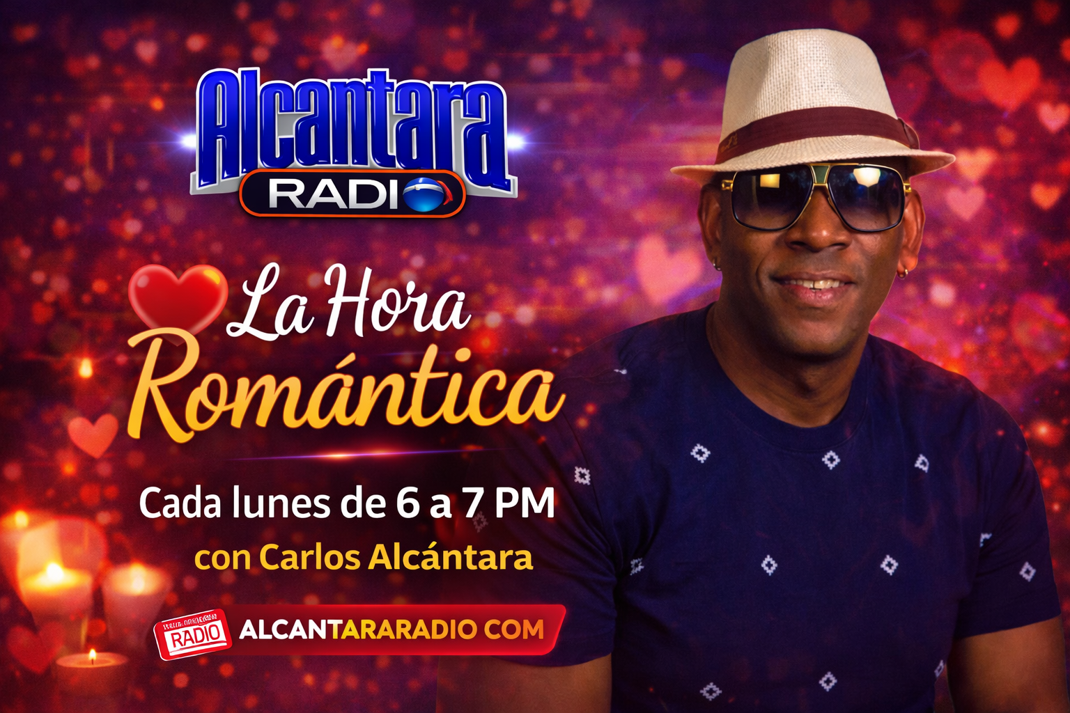 LA HORA ROMÁNTICA CON CARLOS ALCÁNTARA
