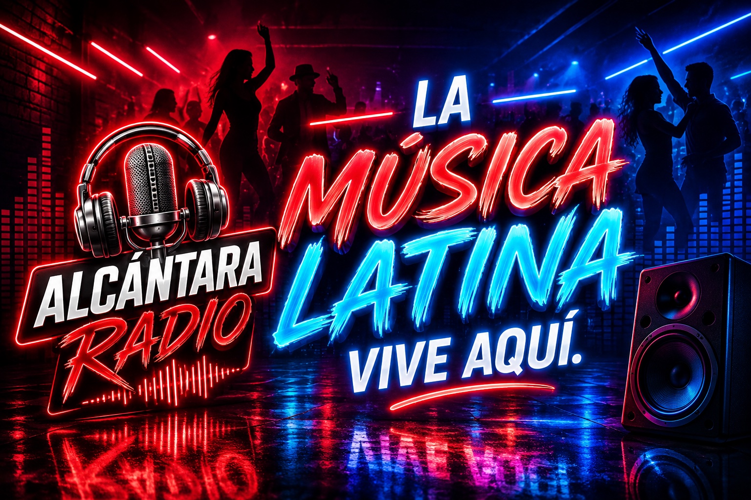 La música latina vive aquí - Alcántara Radio
